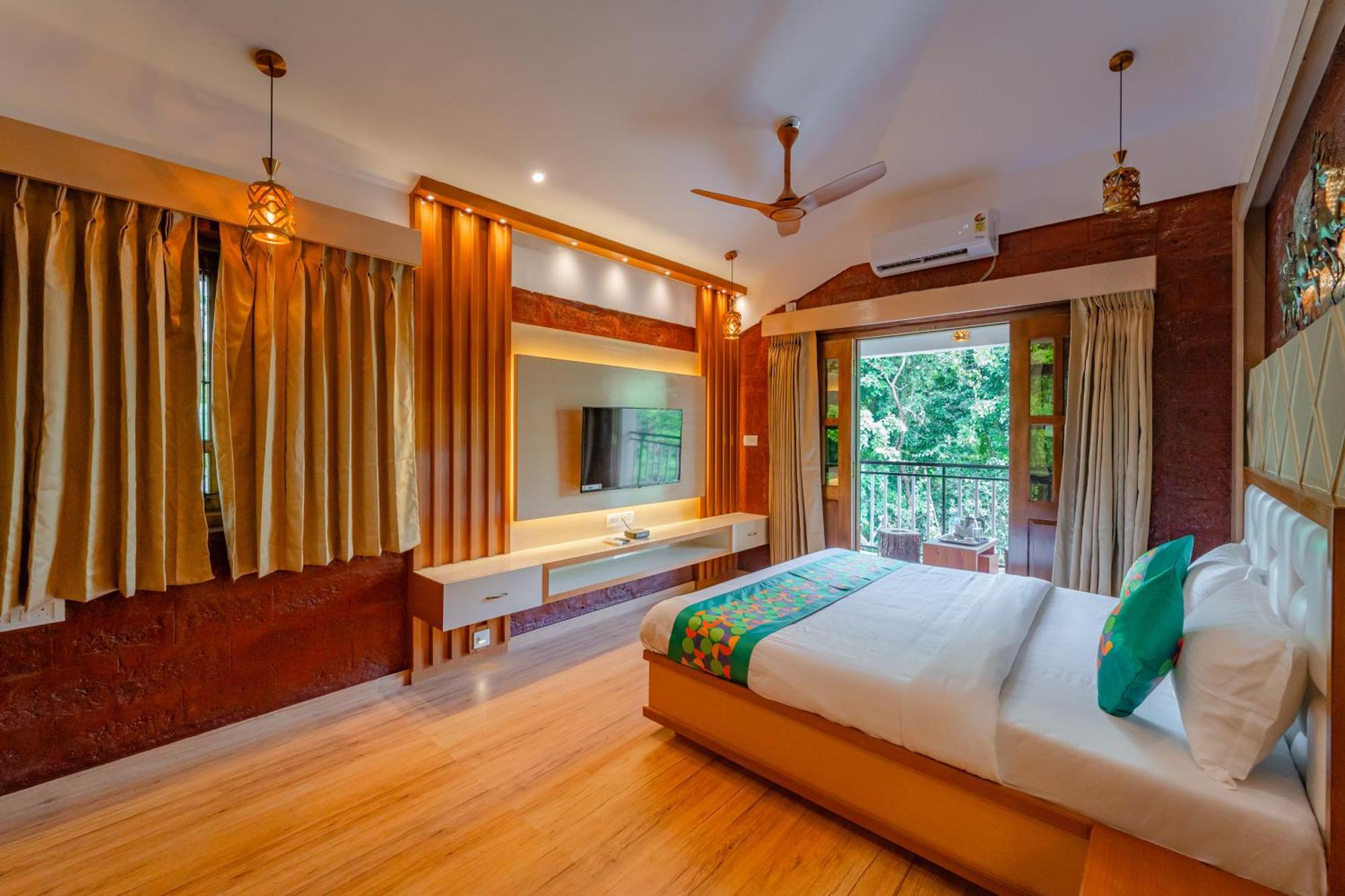 Treebo Green Village Resort - Goa Maneri  Buitenkant foto