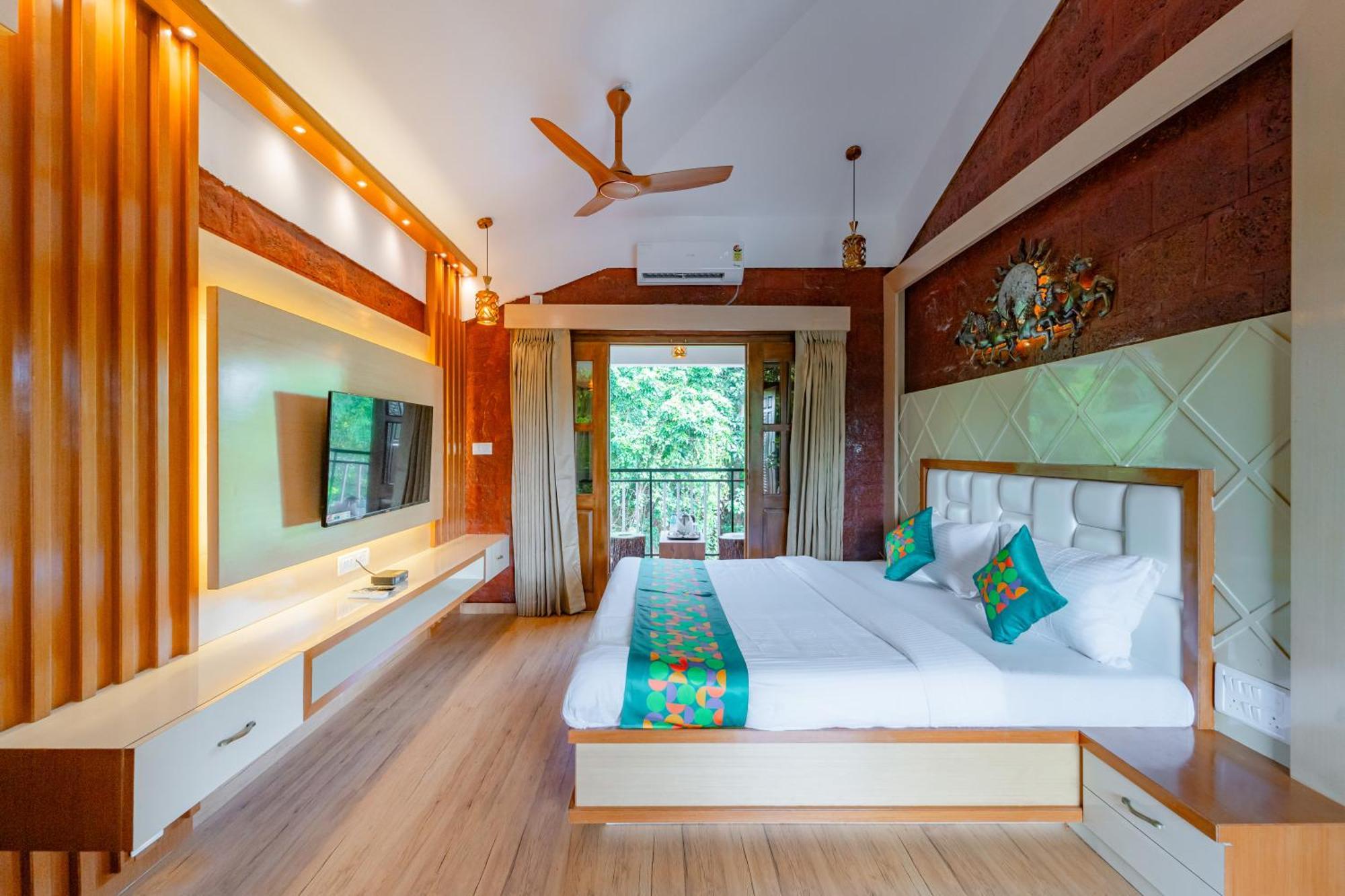 Treebo Green Village Resort - Goa Maneri  Buitenkant foto