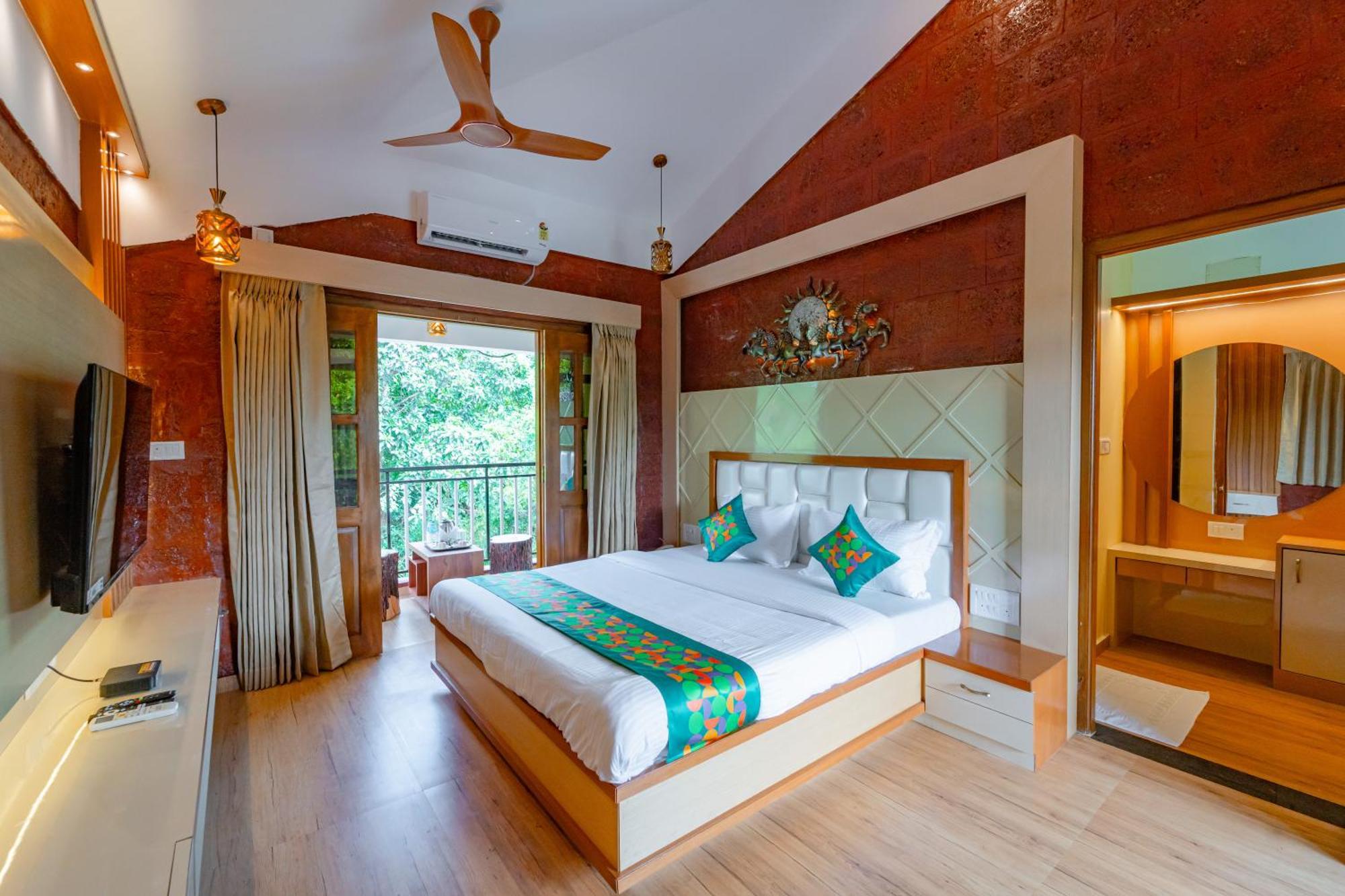 Treebo Green Village Resort - Goa Maneri  Buitenkant foto